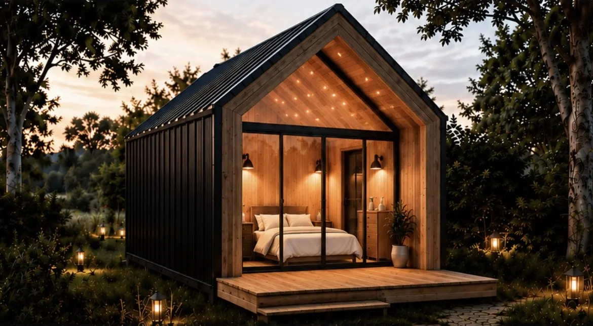 Render del modello Mini Barn Boutique